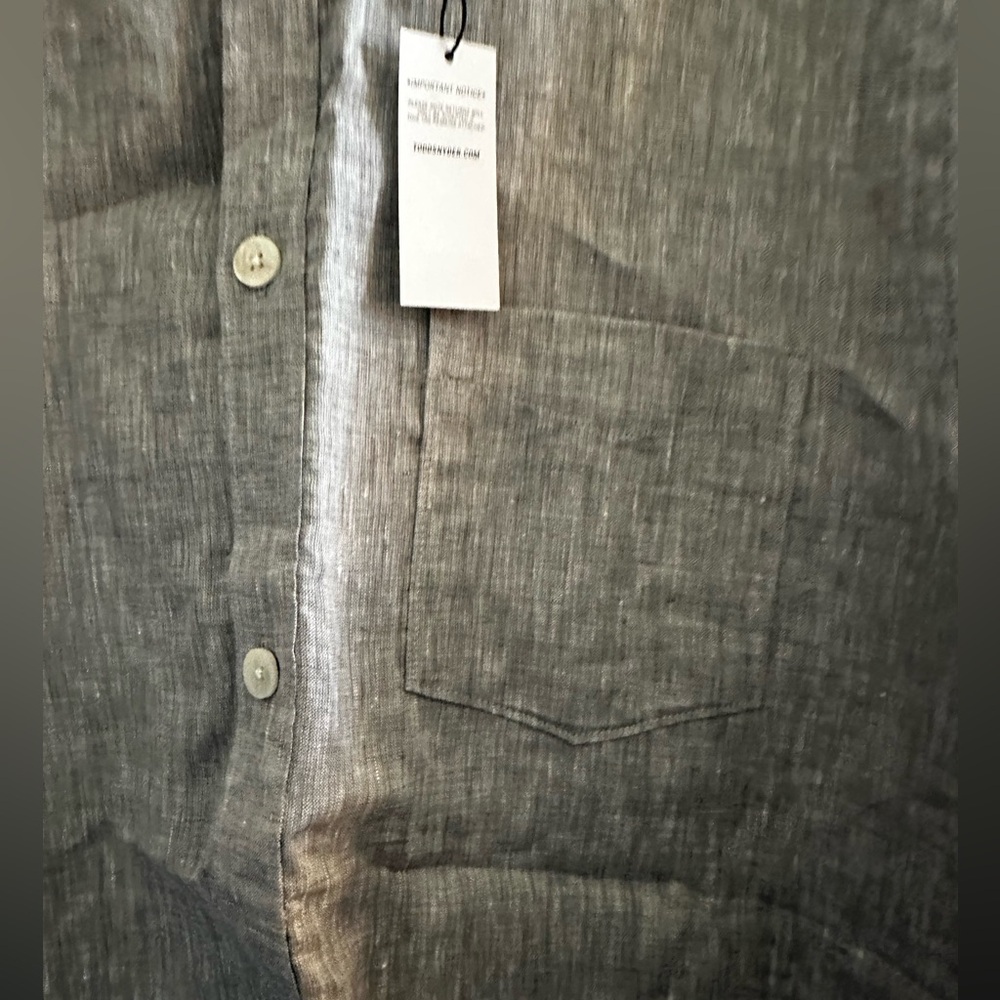 NWT Todd Snyder men’s linen tunic top - Picture 7 of 11